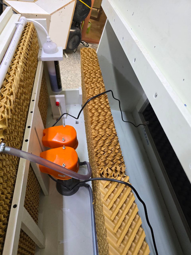 سوپر سایلنت باکس ماینر کولر دار جنس بدنه PVC تک ظرفیتی