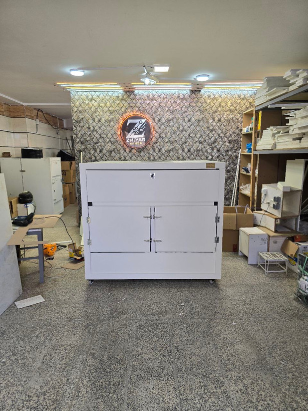 سوپر سایلنت باکس ماینر کولر دار جنس بدنه PVC تک ظرفیتی