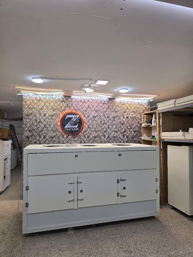 سوپر سایلنت باکس ماینر کولر دار جنس بدنه PVC سه ظرفیتی