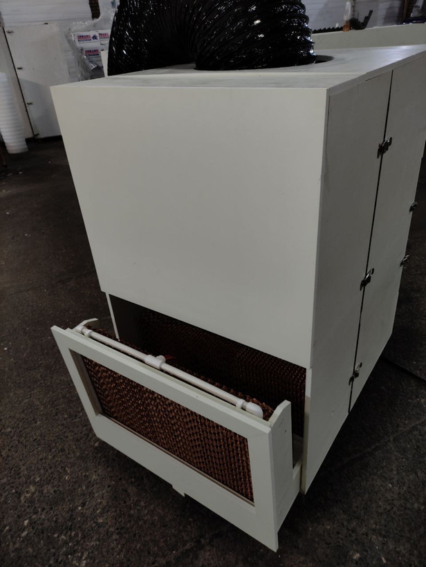 سوپر سایلنت باکس ماینر کولر دار جنس بدنه PVC چهار ظرفیتی