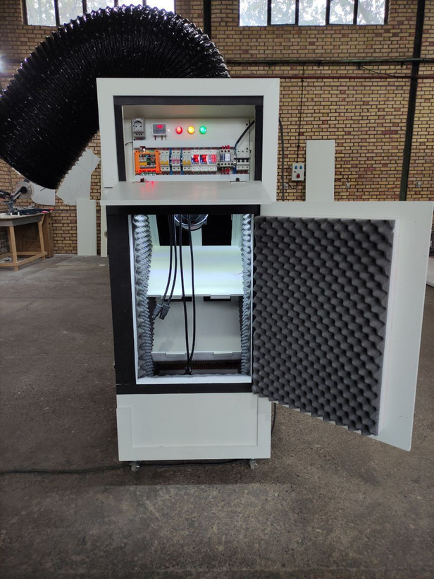 سوپر سایلنت باکس ماینر کولر دار جنس بدنه PVC چهار ظرفیتی